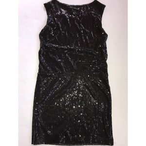 The Limited Black Sequin Dress     XS